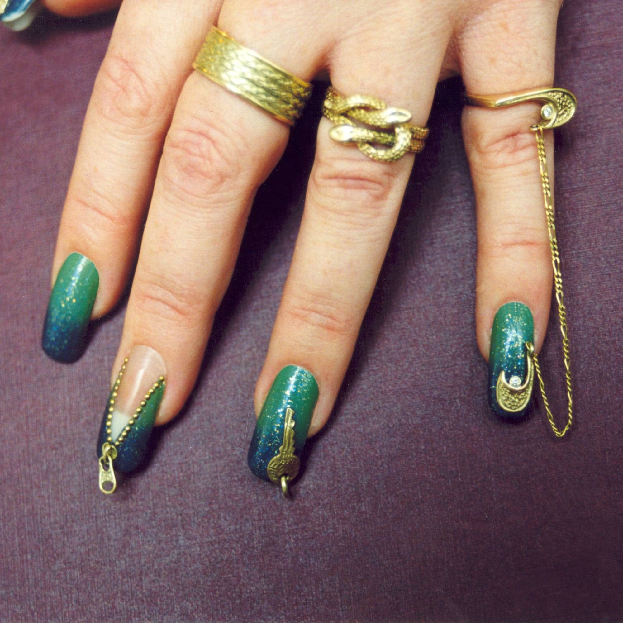 Nail jewellery charms, OJFB,JNJE