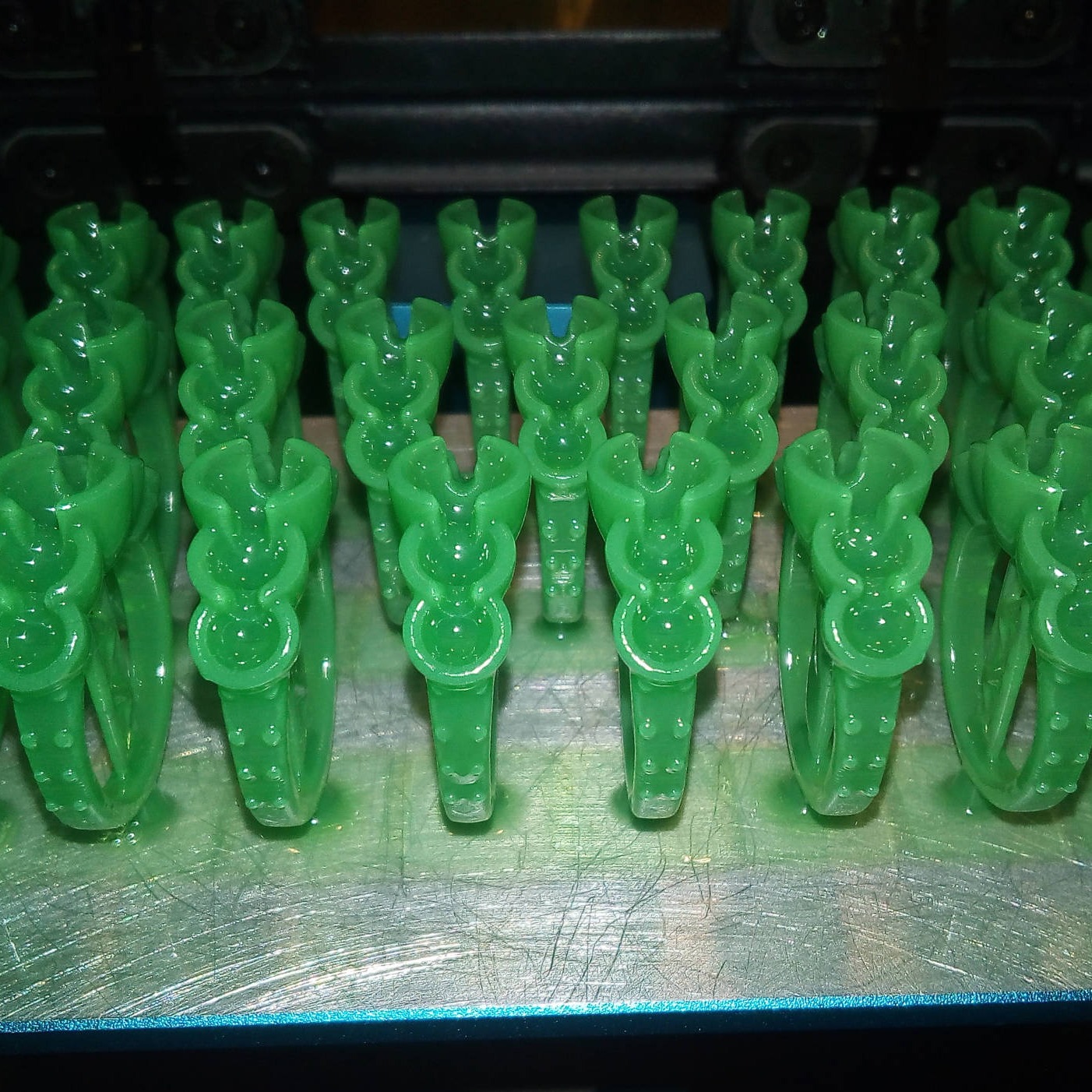 3D Prints on Printing plate,OJFB